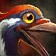 Azure Crane Chick Icon